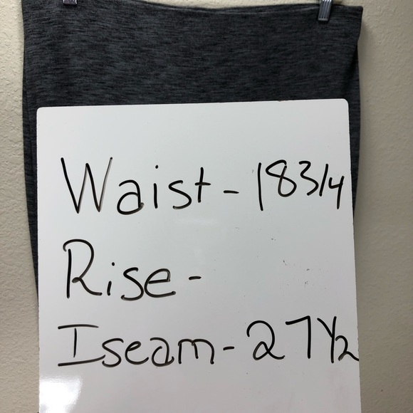 Simple Styled Black & Gray Stretch Pencil Skirt - Picture 3 of 4